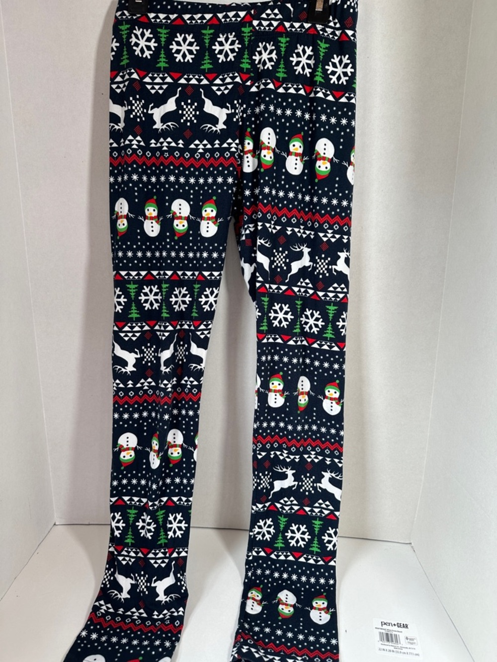 Sweet snowman winter leggings size medium